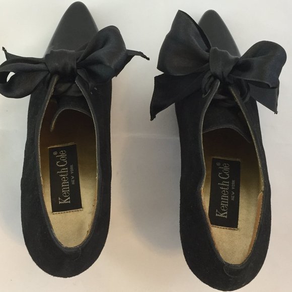 Kenneth Cole Suede & Patent Leather Pumps NEW - Picture 10 of 14